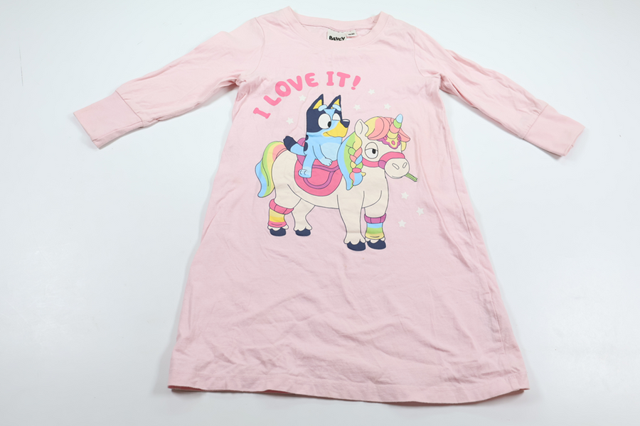 Bluey Nightgown - Size 86/92 - Pink