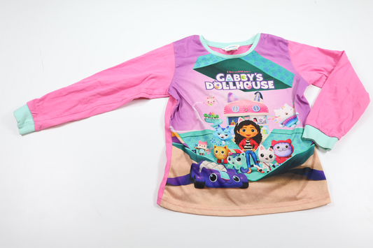 Pyjama top with Gabby's Dollhouse from Ultimate Kids - Size 128 - Pink