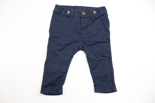 Chinos från Lindex - Storlek 62 - Marinblå
