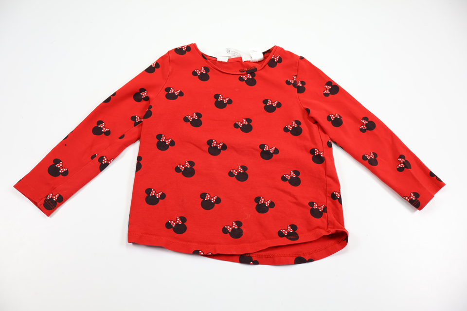 Minnie Mouse jumper from H&M - Size 92 - Red
