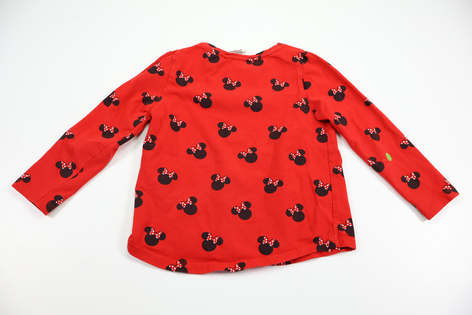 Minnie Mouse jumper from H&M - Size 92 - Red