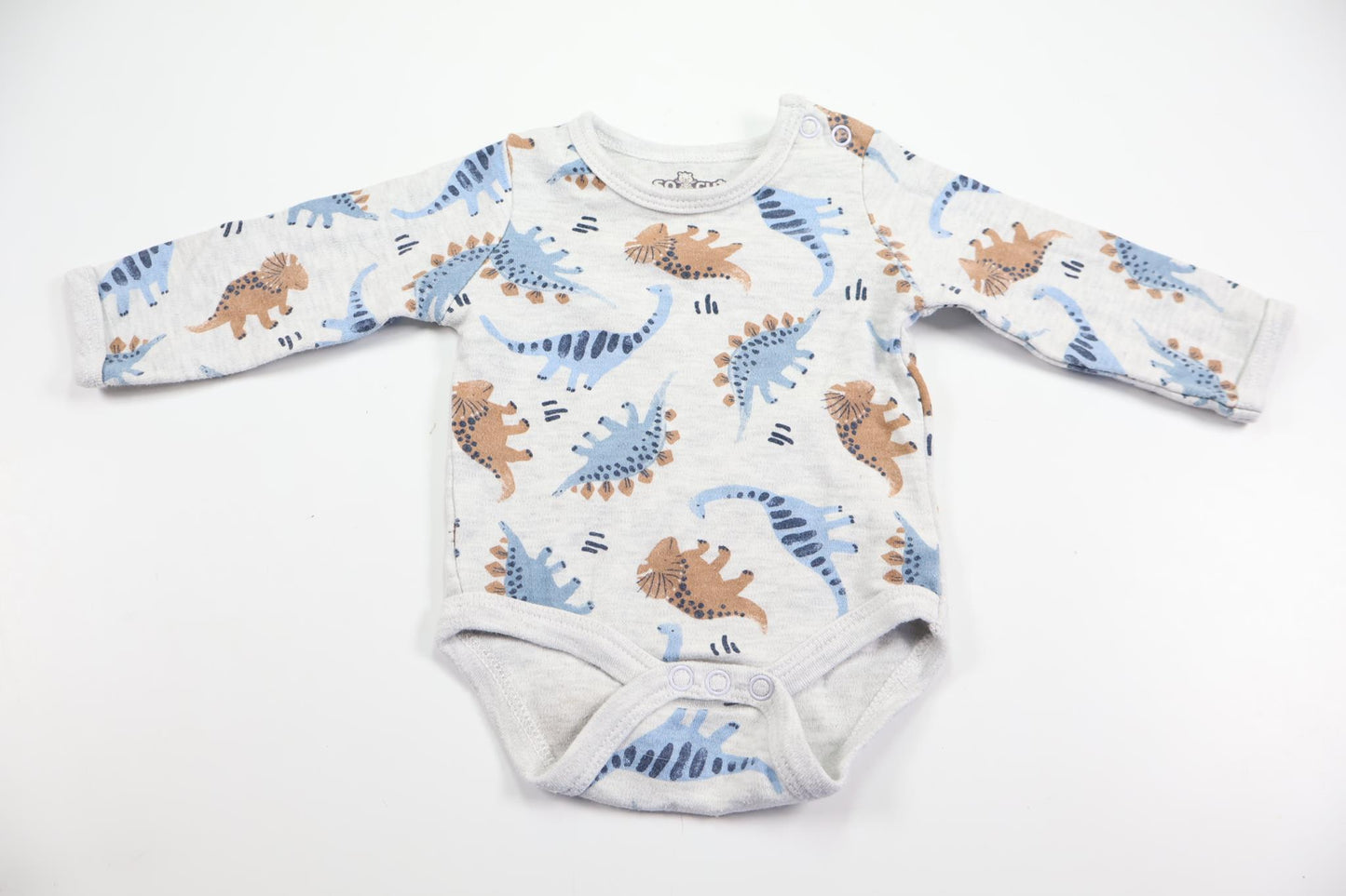 Dinosaur Bodysuit from So Cute - Size 62 - Grey
