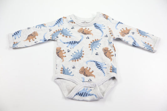 Dinosaur Bodysuit from So Cute - Size 62 - Grey