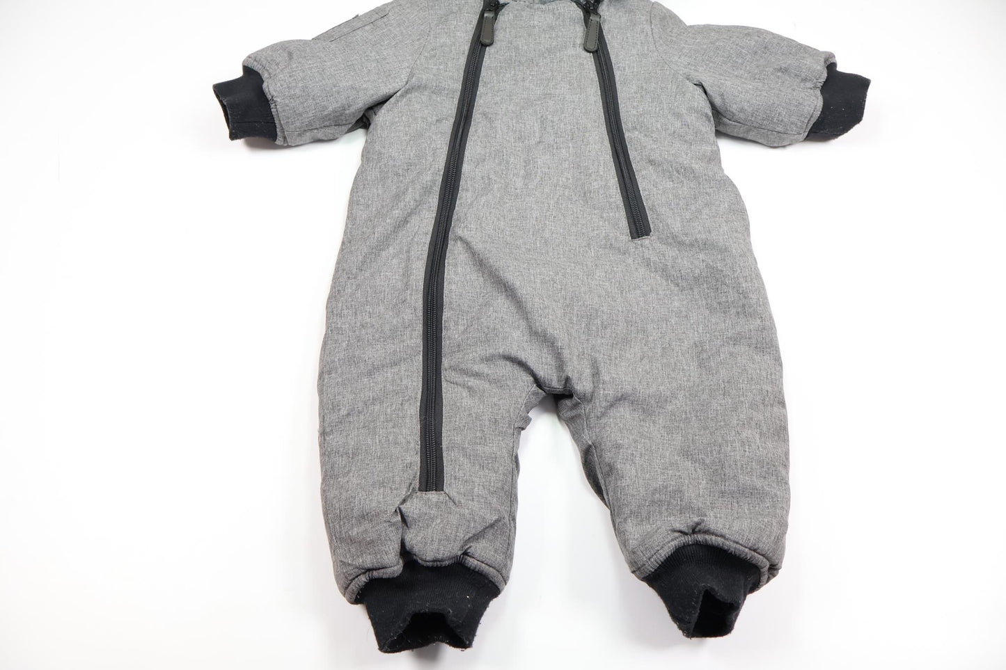 Fleece-lined all-in-one from Baby Outwear - Size 74 - Grey