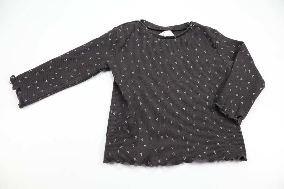 Ribbed jumper from Zara - Size 80 - Grey
