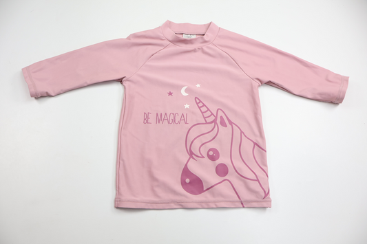 UV-tröja från Kappahl - Storlek 110/116 - Rosa