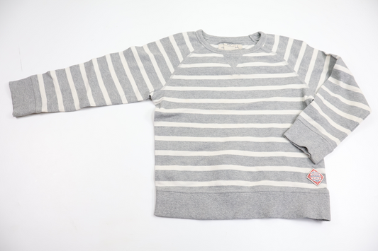 Striped sweatshirt from H&M - Size 110/116 - Grey