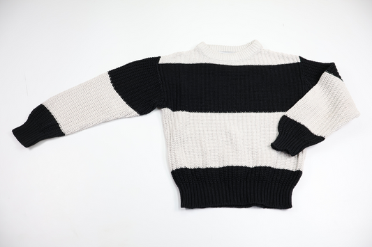Knitted sweater from Lager 157 - Size 130 - Grey