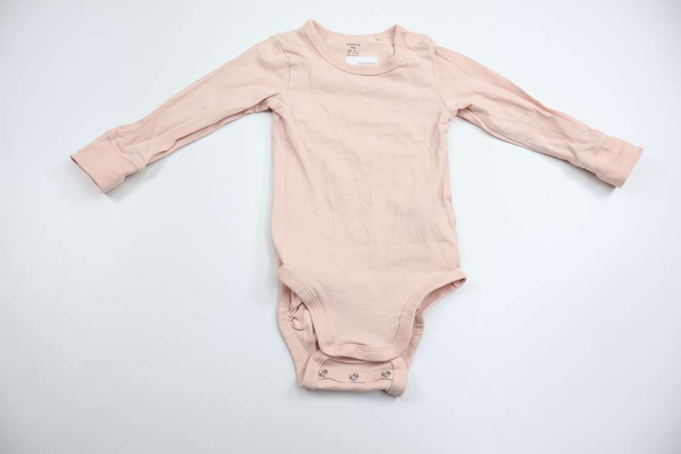 Body från Lindex - Storlek 74 - Rosa