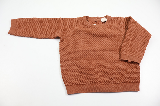 Knitted sweater from H&M - Size 86 - Brown