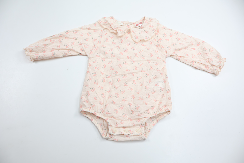 Blommig body från Zara - Storlek 62/68 - Rosa