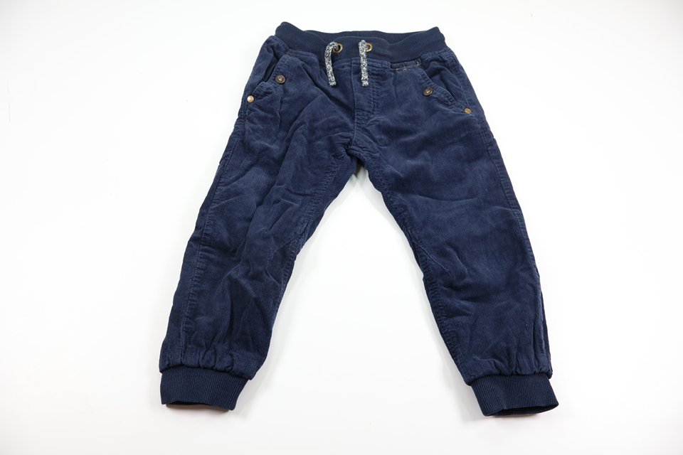 Lined trousers from Lindex - Size 98 - Navy blue