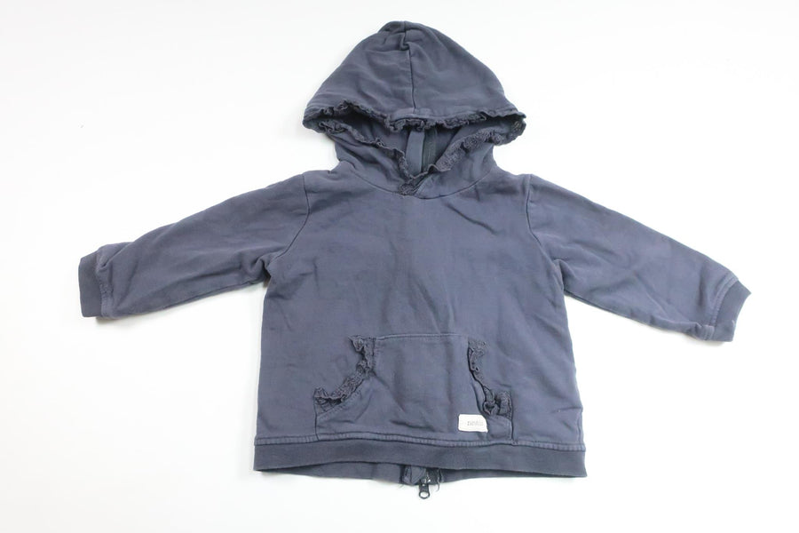 Hooded jacket from Newbie - Size 74 - Navy blue