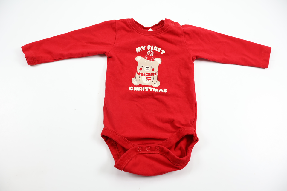Body "My First Christmas" from Kappahl - Size 62 - Red