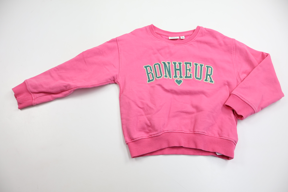 Sweatshirt från Name It - Storlek 104 - Rosa