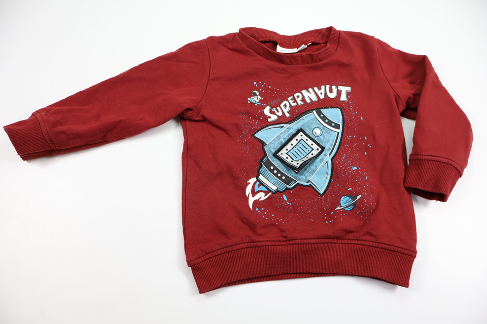 Sweatshirt from Name It - Size 80 - Burgundy