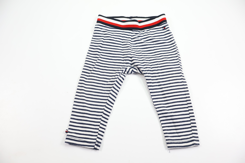 Striped trousers from Tommy Hilfiger - Size 68 - Navy blue