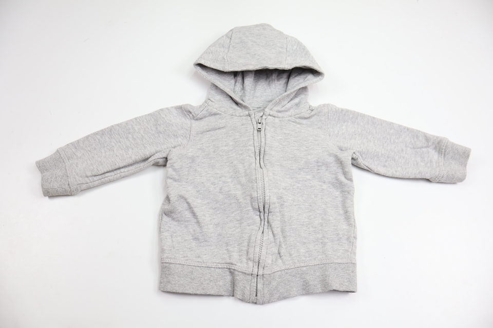 Hooded jacket from H&M - Size 68 - Grey