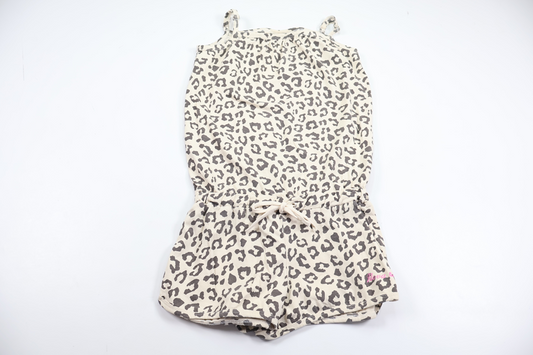 Leopard print jumpsuit from Novastar - Size 92 - Off-white