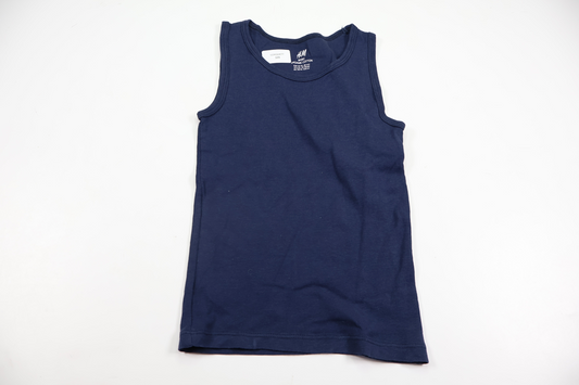 Tank top from H&M - Size 110/116 - Navy blue