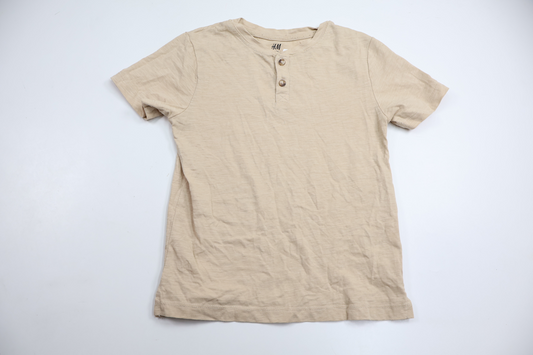 T-shirt från H&M - Storlek 122/128 - Beige
