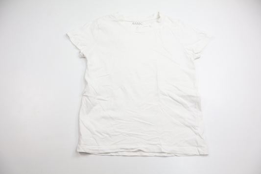 T-shirt från Basic U - Storlek 134/40 - Vit