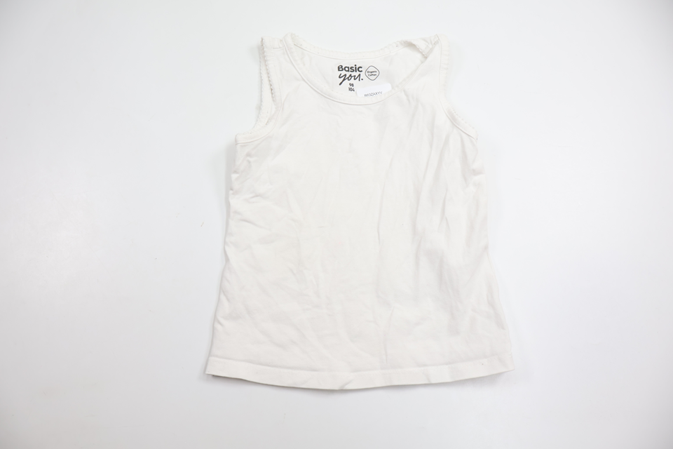 Linne från Basic U - Storlek 98/104 - Vit