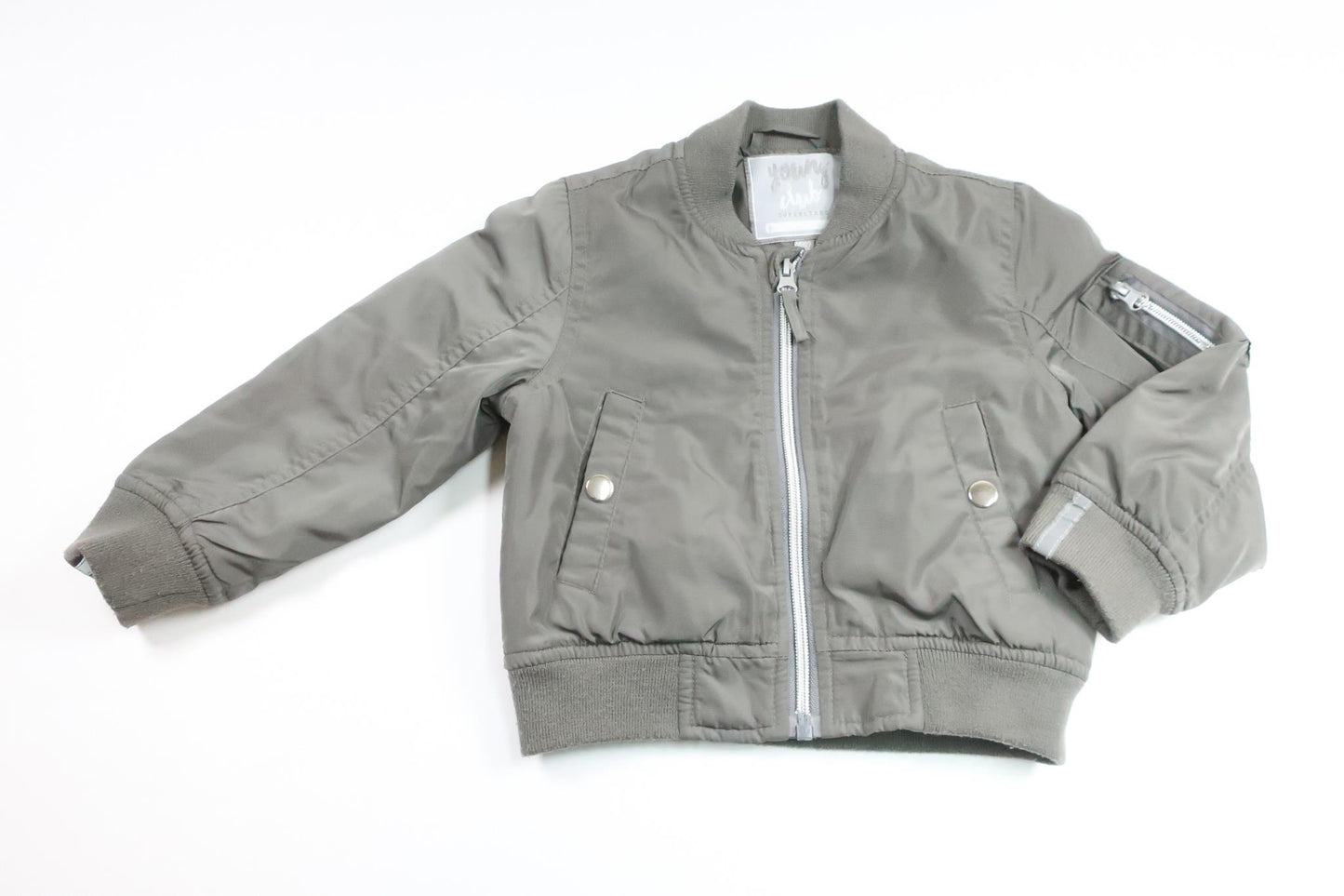 Bomber jacket from Young Club - Size 86/92 - Grey