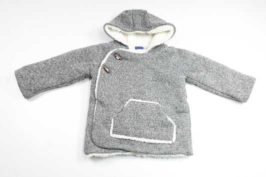 Teddy lined jacket from Lupilu - Size 86/92 - Grey