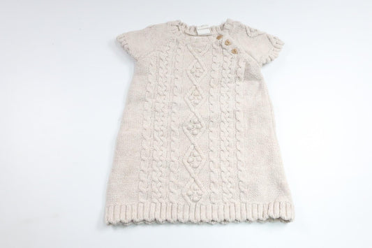 Knitted dress from H&M - Size 74 - Beige