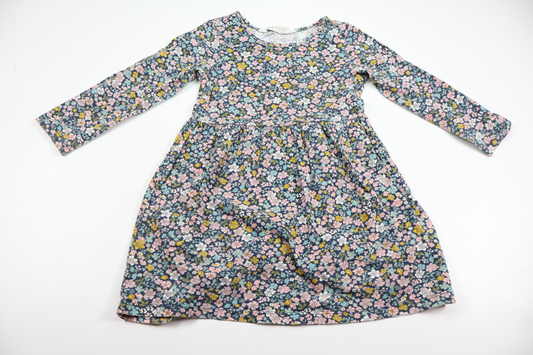 Floral dress from H&M - Size 92 - Blue