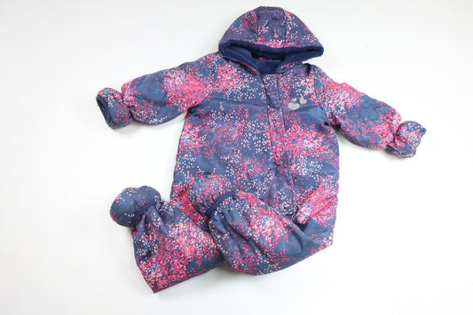 Fleece-lined overalls from Lupilu - Size 74/80 - Navy blue