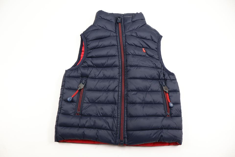 Padded vest from Joules - Size 92 - Navy