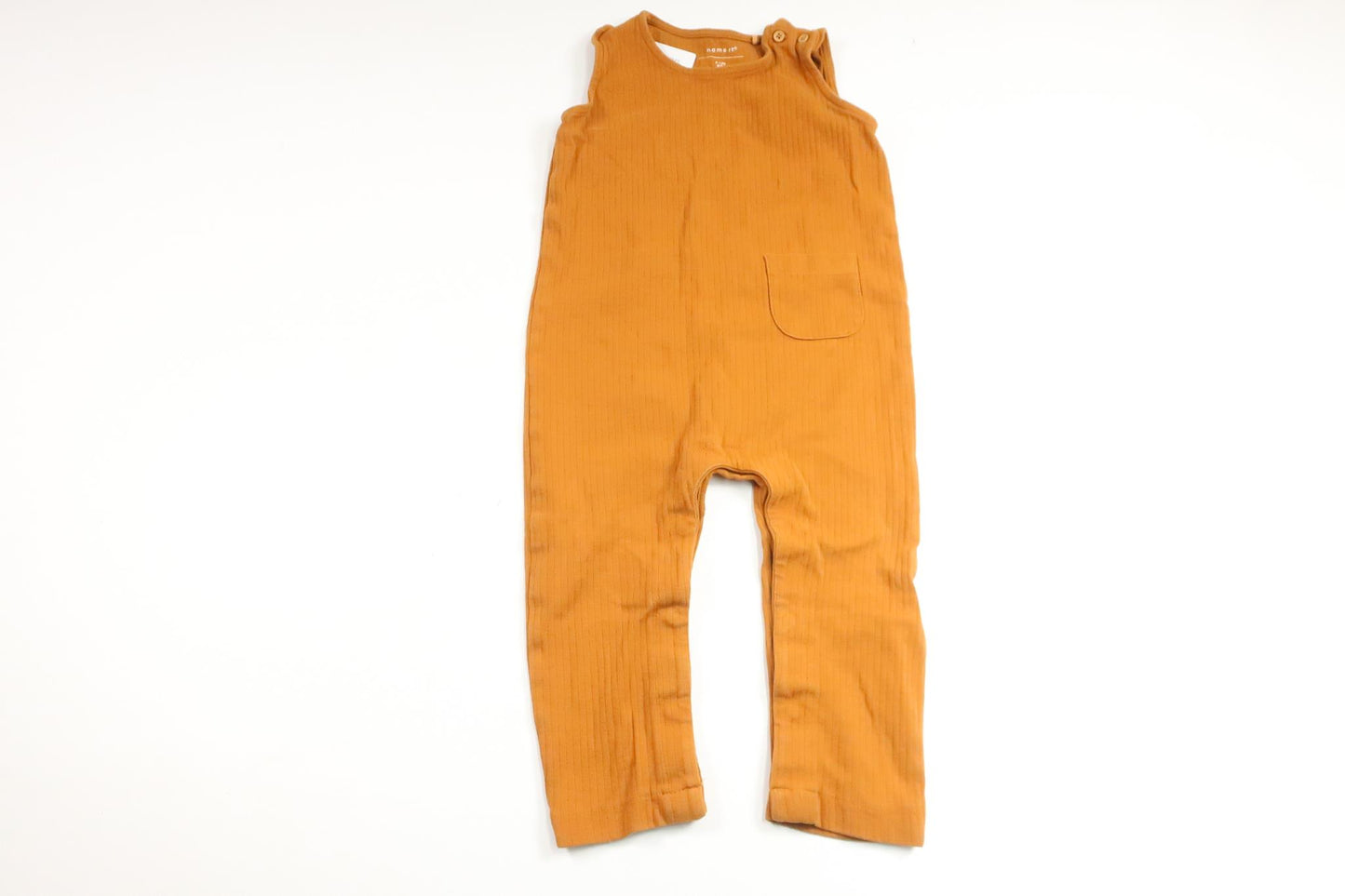 Ribbed jumpsuit from Name It - Size 80 - Brown