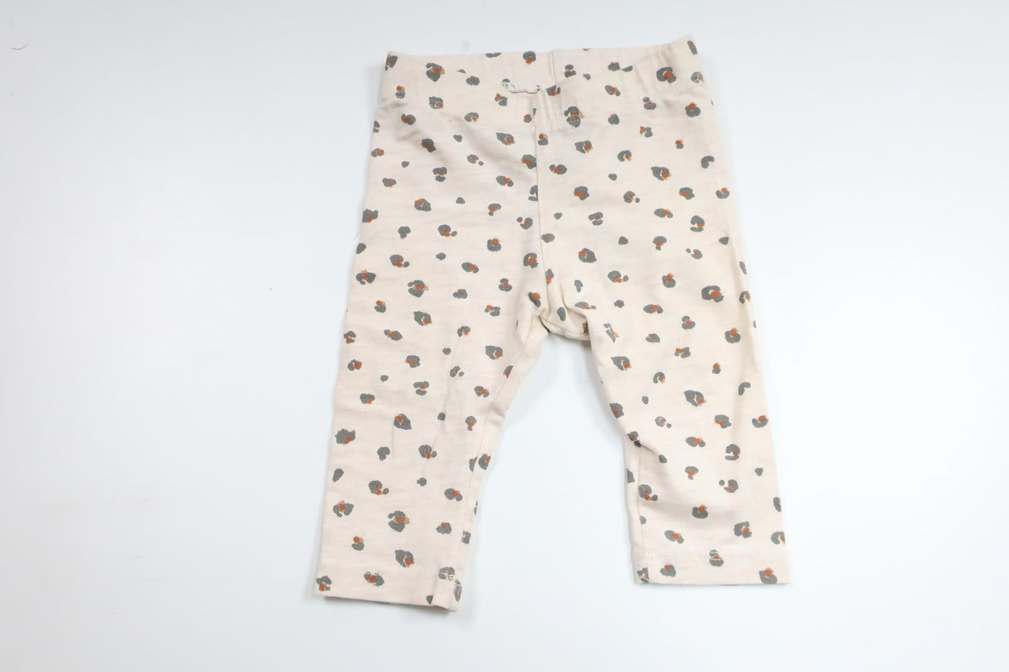 Leopard print trousers from Lindex - Size 62 - Beige