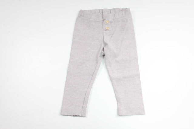 Ribbed trousers from H&M - Size 74/80 - Grey