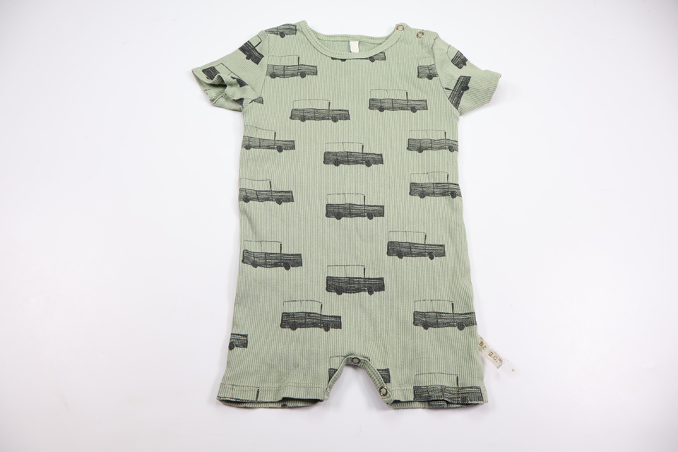 Ribbed jumpsuit from Bobo Choses - Size 86/92 - Green