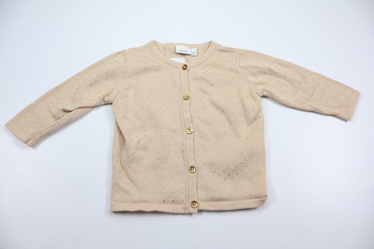 Knitted cardigan from Name It - Size 68 - Beige