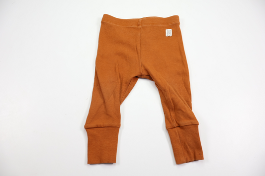 Ribbed trousers from Lindex - Size 68 - Brown