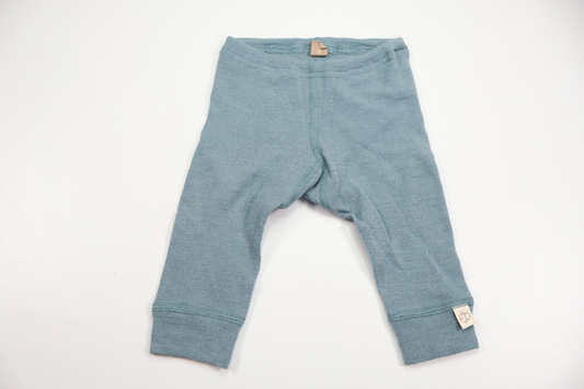 Dilling 100% Organic Merino Wool Trousers - Size 56 - Blue