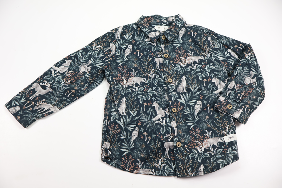 Shirt from Newbie - Size 86 - Navy blue