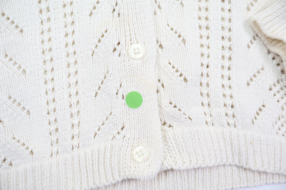 Knitted cardigan from H&M - Size 110/116 - Off-white