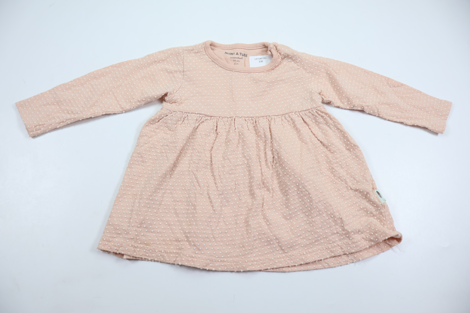 Polka dot dress from Mini A Ture - Size 74 - Pink