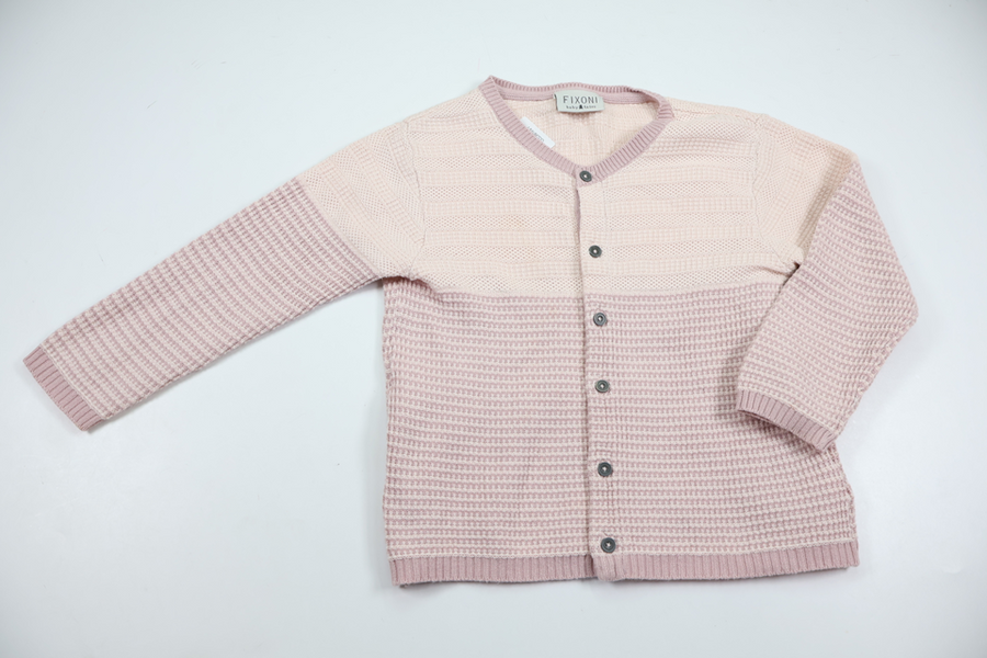 Knitted cardigan from Fixoni - Size 86/92 - Pink