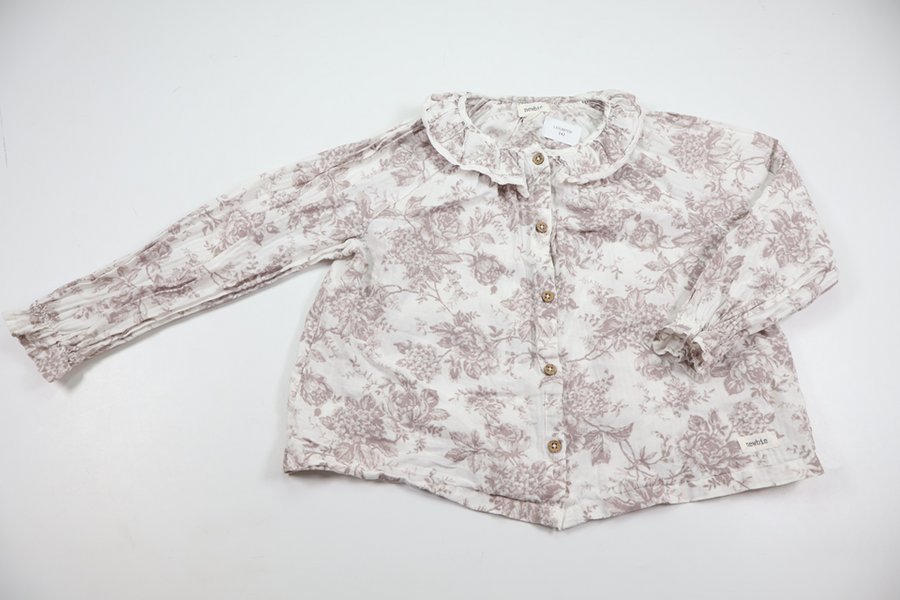 Floral tunic from Newbie - Size 110 - White