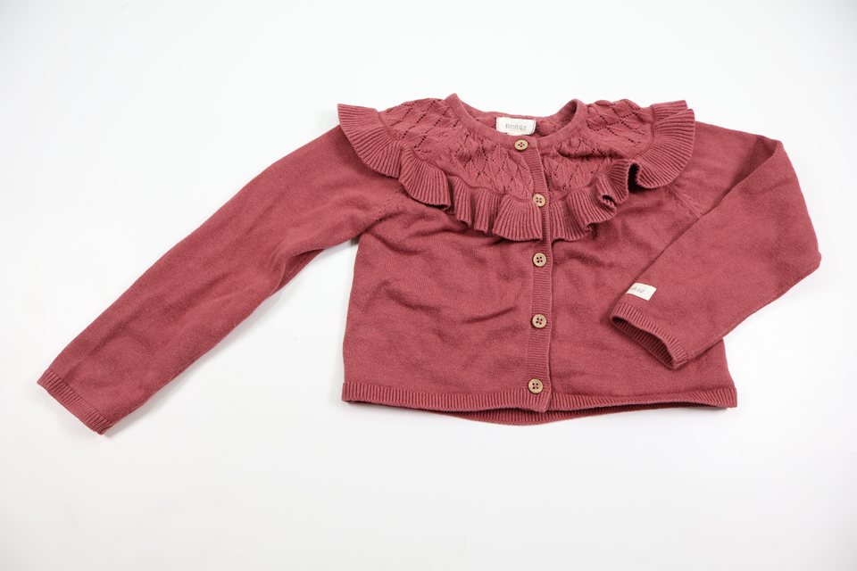 Knitted cardigan from Newbie - Size 86 - Pink
