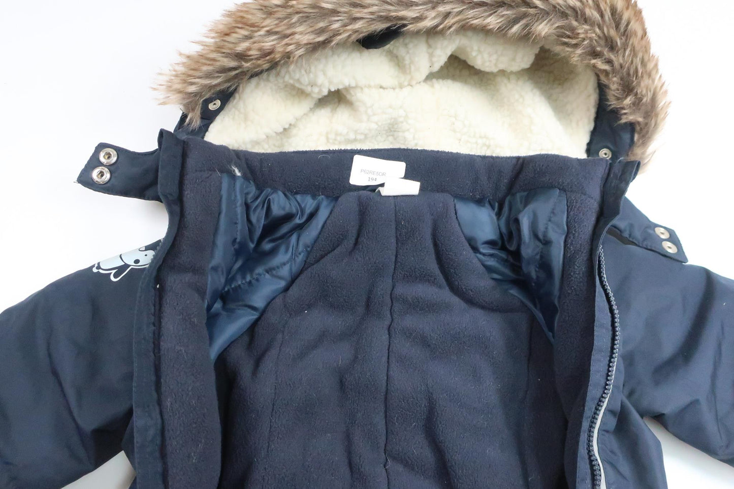 Winter overalls from H&M - Size 92 - Navy blue