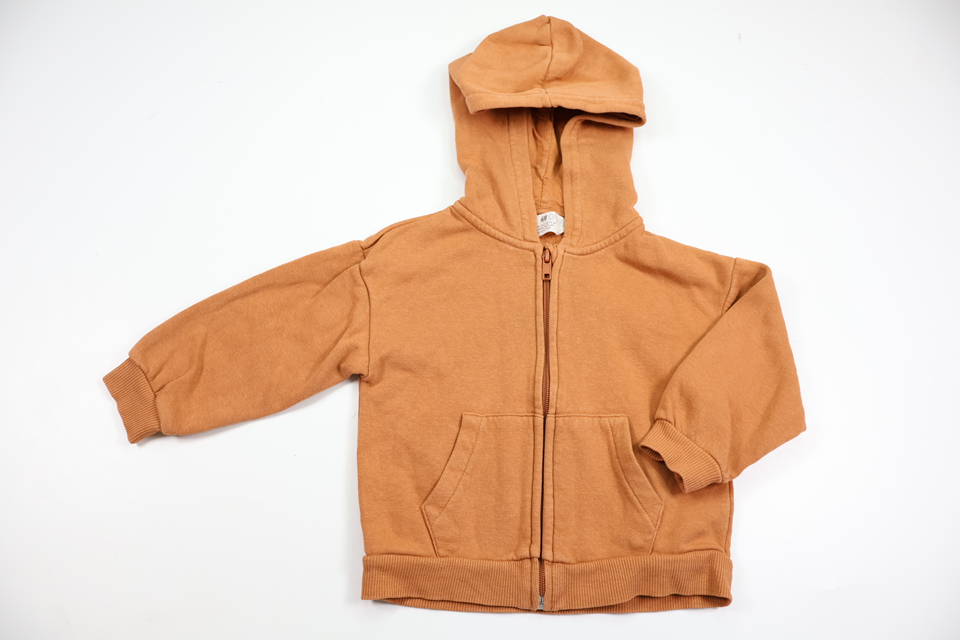 Zip-up hoodie from H&M - Size 92 - Brown