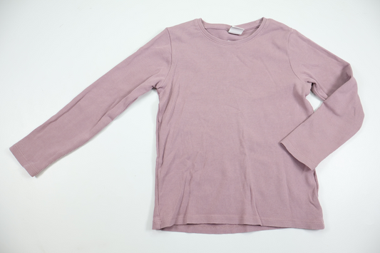 Ribbed sweater from Lindex - Size 116 - Purple
