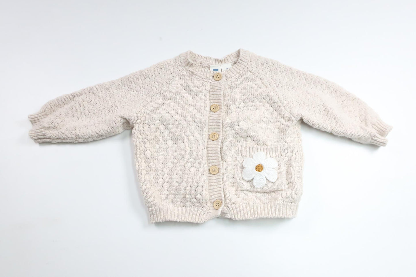 Knitted cardigan from Rikiki - Size 68 - Beige